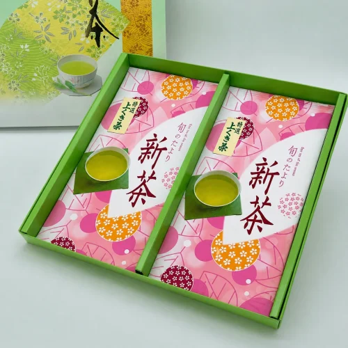 【新茶】上くき茶 2本組(ギフト箱入) 【新茶】上くき茶 2本組(ギフト箱入)
